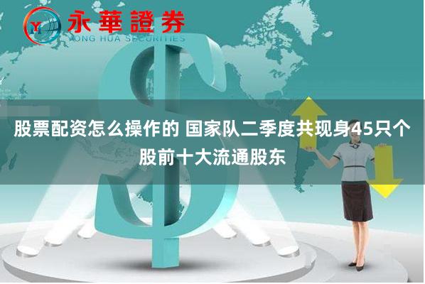 股票配资怎么操作的 国家队二季度共现身45只个股前十大流通股东